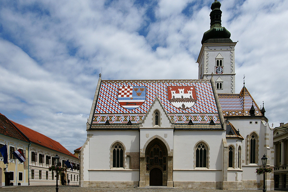 The-Church-of-St.-Mark-Zagreb-Croatia